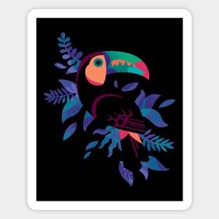 Toucan Silhouette 4 Magnet